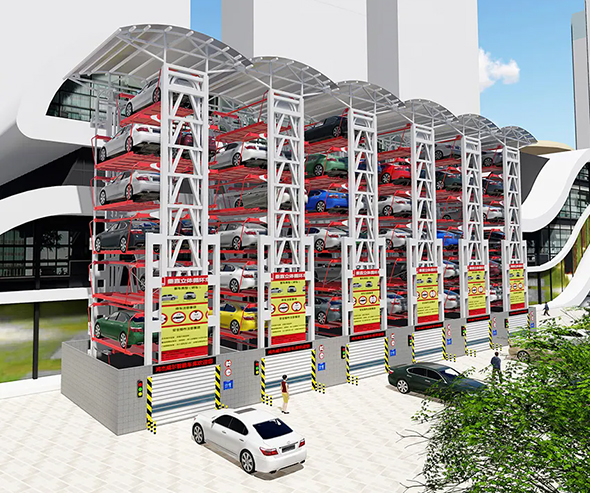 鴻杰威爾 | 室外建設(shè)立體停車(chē)場(chǎng)設(shè)計(jì)要求